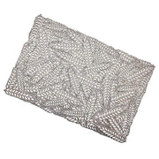 6 pcs 18" Wheat Maze Rectangle Vinyl Placemats PLMAT_VIN16_GOLD