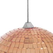 6 pcs 2" wide Glass Mirror Disco Balls Ornaments