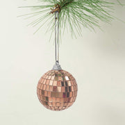 6 pcs 2" wide Glass Mirror Disco Balls Ornaments