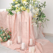 6 pcs 20" tall Cylinder Glass Wedding Centerpieces Vases - Clear VASE_A3_20