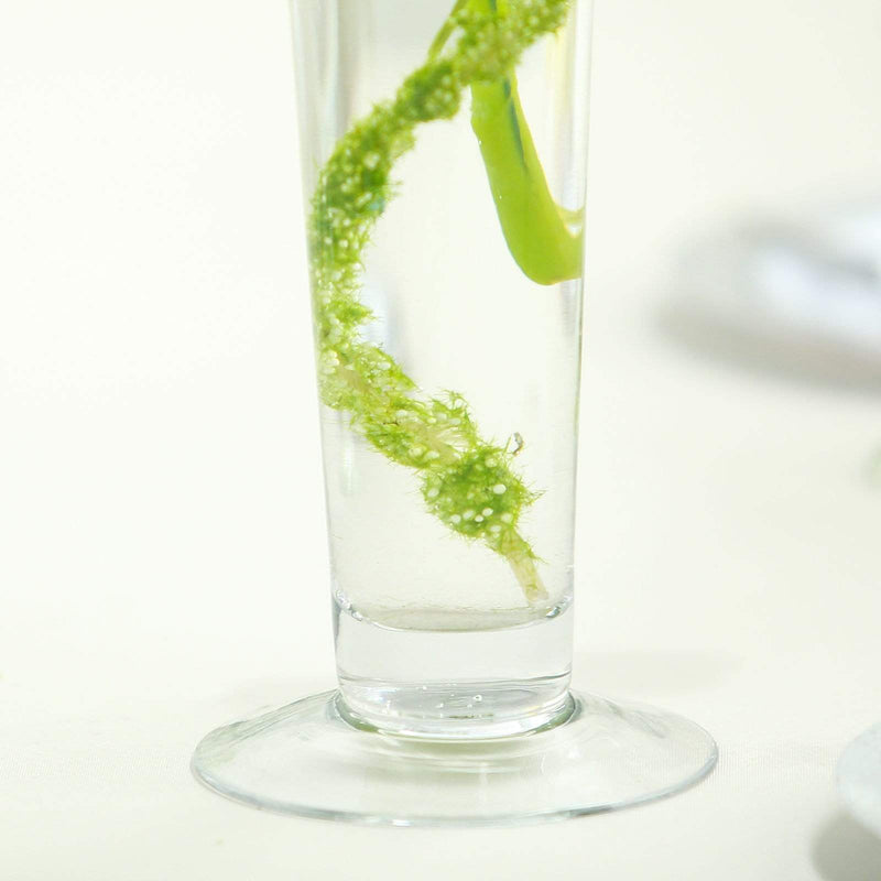 6 pcs 24" tall Trumpet Glass Wedding Vases - Clear VASE_A8_24