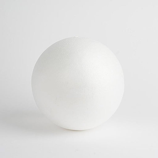 6 pcs 6" Foam Balls Crafts DIY Arts Wholesale Supplies - White FOAM_BALL_06