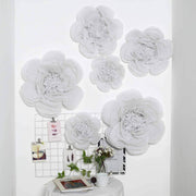 6 pcs 7" 9" 11" wide Peonies Tissue Paper Flowers