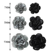 6 pcs 7" 9" 11" wide Peonies Tissue Paper Flowers