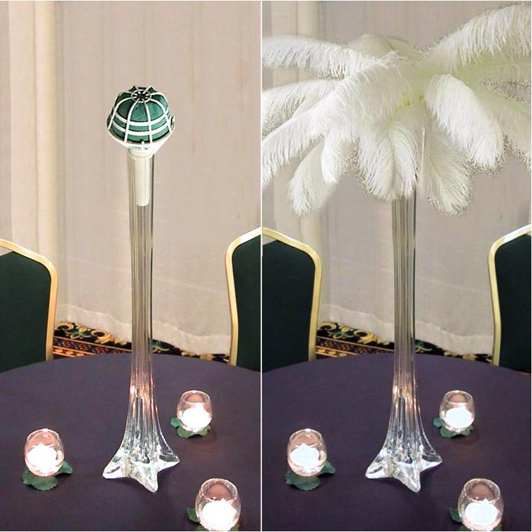 6 pcs 7" Green Foam Wedding Bouquet Holders - White FOAM_BQET01