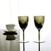 6 pcs 8 oz Metallic Premium Wine Glasses - Disposable Tableware