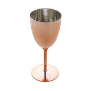 6 pcs 8 oz Metallic Premium Wine Glasses - Disposable Tableware DSP_CUWN004_8_PARENT