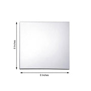 6 pcs 8" Square Mirrors Centerpieces MIRR_8_SQU