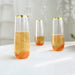 6 pcs 9 oz Stemless Plastic Champagne Flutes - Disposable Glasses