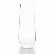 6 pcs 9 oz Stemless Plastic Champagne Flutes - Disposable Glasses DSP_CUCP003_9_PARENT