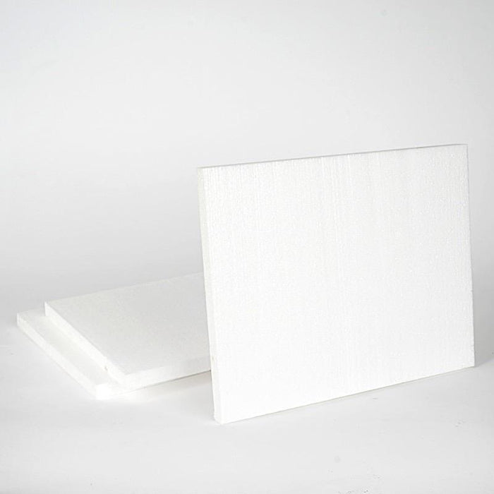 6 pcs Foam 12"x 15" Rectangle Flat Sheets - White FOAM_REC_15
