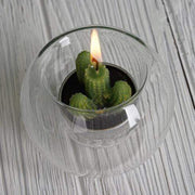 6 pcs Glass Globe Votive Candle Holders - Clear CAND_HOLD01_CLR