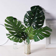 6 pcs Monstera Leaves Artificial Tropical Greenery Stems - Green ARTI_TROP_002_SET1_GRN