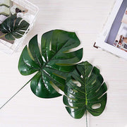 6 pcs Monstera Leaves Artificial Tropical Greenery Stems - Green ARTI_TROP_002_SET1_GRN