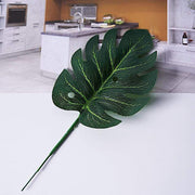 6 pcs Monstera Leaves Artificial Tropical Greenery Stems - Green ARTI_TROP_002_SET1_GRN