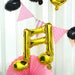 6 pcs Music Notes Mylar Foil Balloons