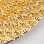 6 Round 13" Peacock Pattern Plastic Charger Plates Serving Trays