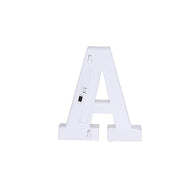 6" tall LED Lighted Gold Marquee Letters