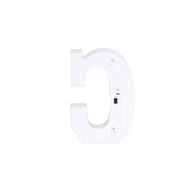 6" tall LED Lighted Gold Marquee Letters