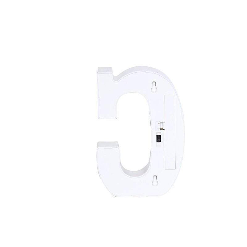 6" tall LED Lighted Gold Marquee Letters