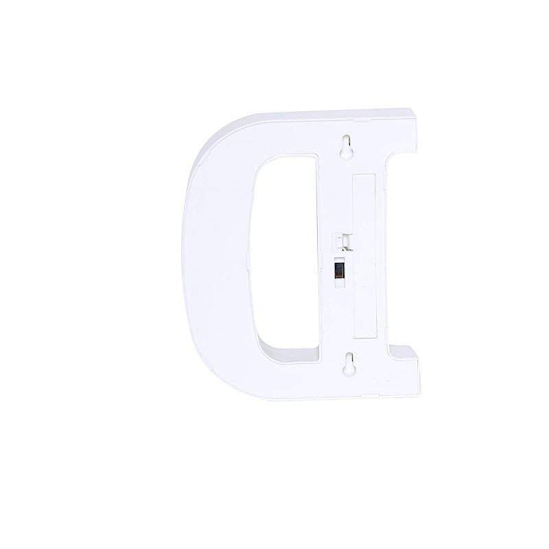 6" tall LED Lighted Gold Marquee Letters