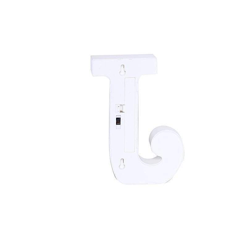 6" tall LED Lighted Gold Marquee Letters