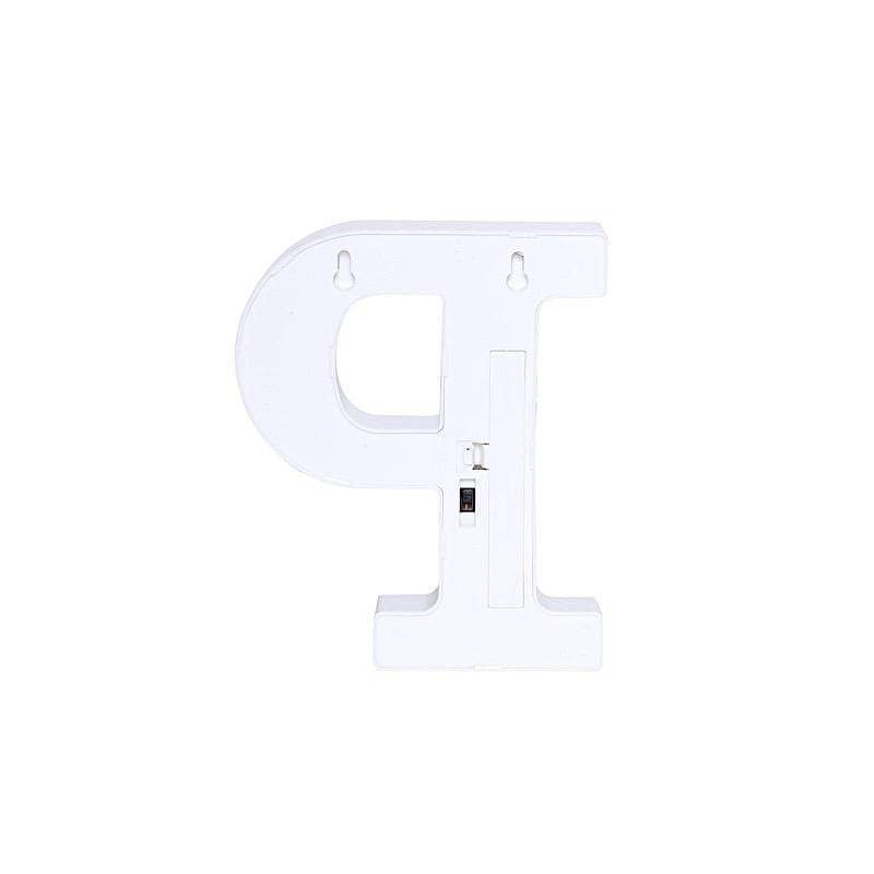 6" tall LED Lighted Gold Marquee Letters