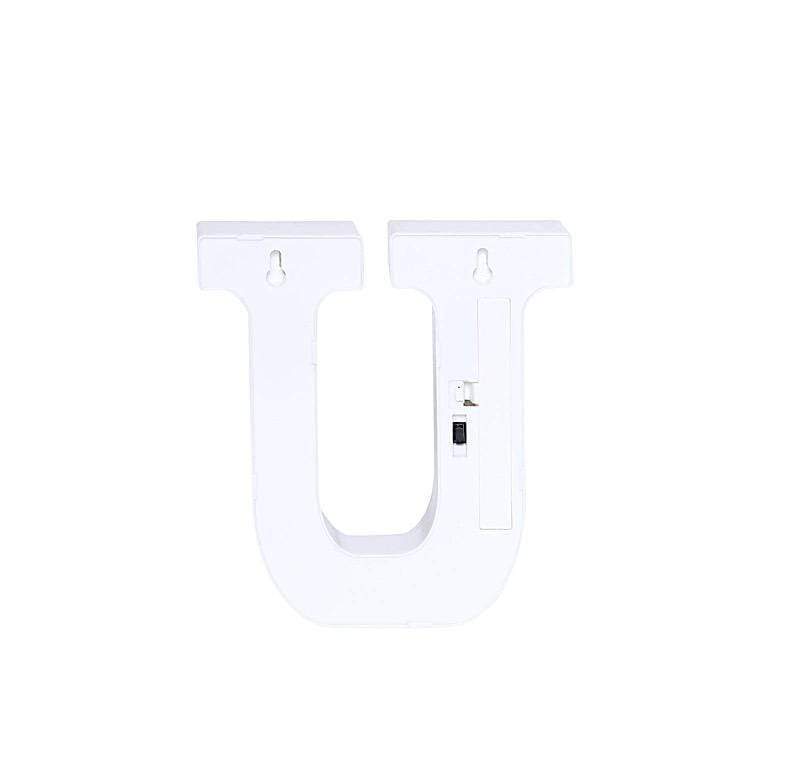 6" tall LED Lighted Gold Marquee Letters