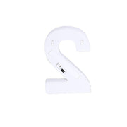 6" tall LED Lighted Gold Marquee Numbers