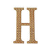 6" tall Letter Self-Adhesive Rhinestones Gem Sticker - Gold DIA_NUM_GLIT6_GOLD_H