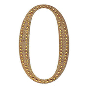 6" tall Number Self-Adhesive Rhinestones Gem Stickers - Gold DIA_NUM_GLIT6_GOLD_0