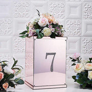 6" tall Number Self-Adhesive Rhinestones Gem Stickers - Silver