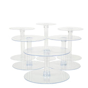 6 Tiers Clear Wedding Party Cupcake Cup CAKE Stand Set CAKE_STND_6T