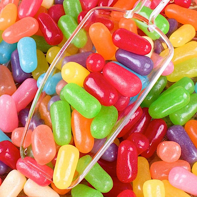 6 Treats and Candy Table Scoopers - Clear - Disposable Tableware PLST_SCOOP_CLR