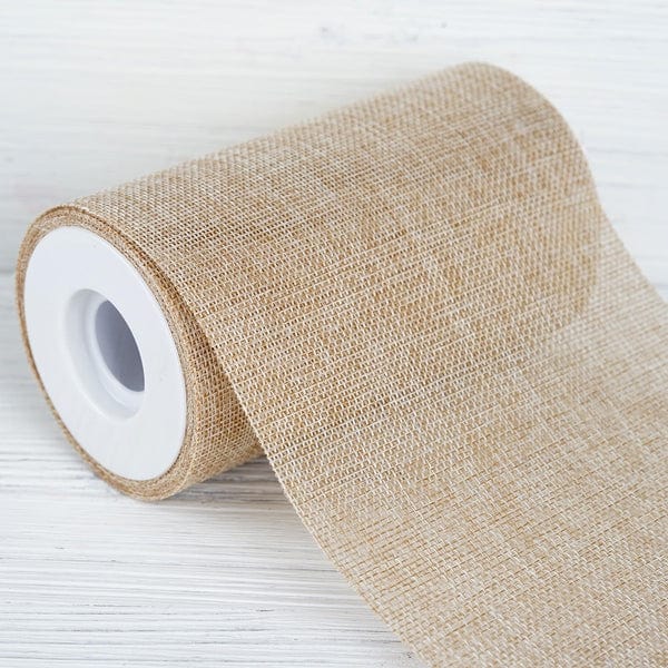 6" x 10 yards Polyester Burlap Fabric Bolt