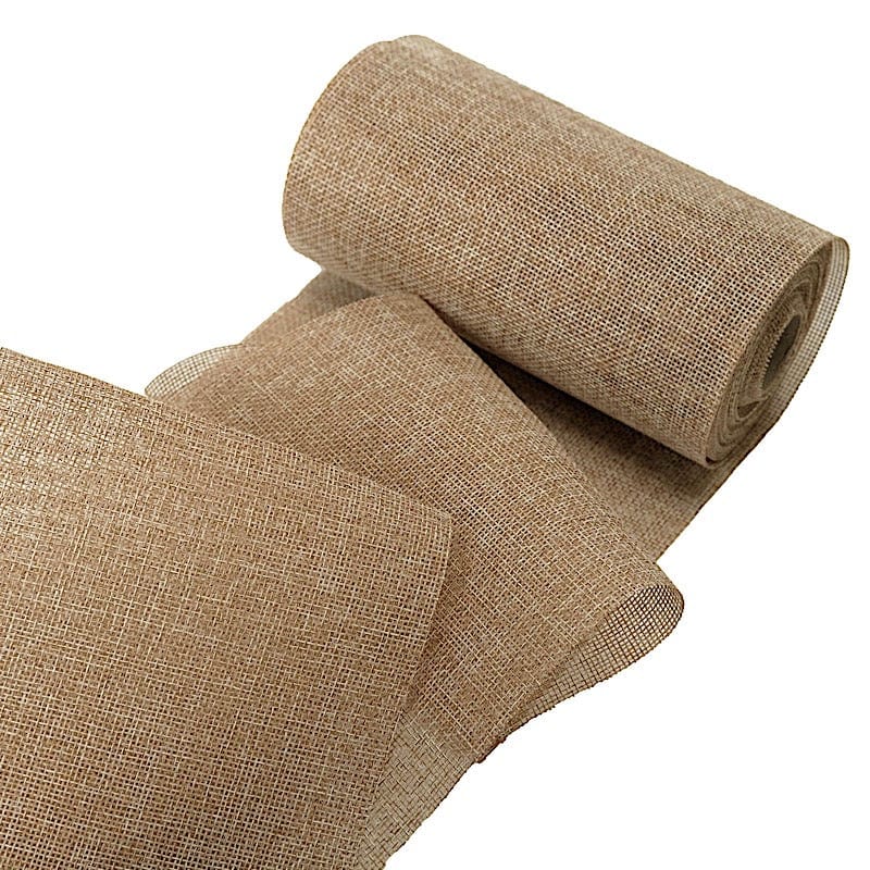 6" x 10 yards Polyester Burlap Fabric Bolt