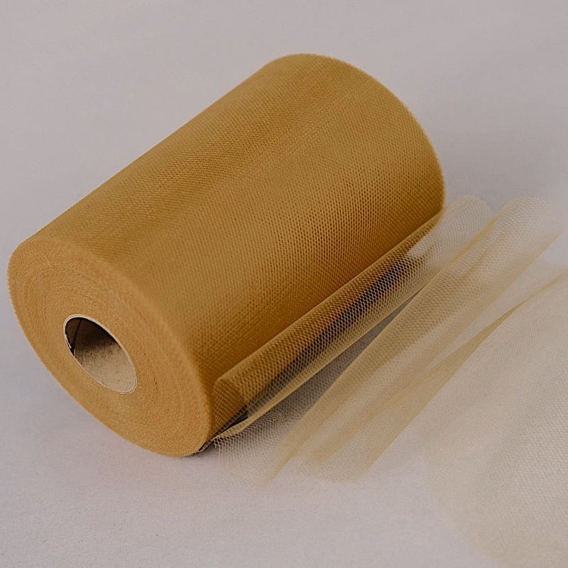 6" x 100 yards Wedding Tulle Roll