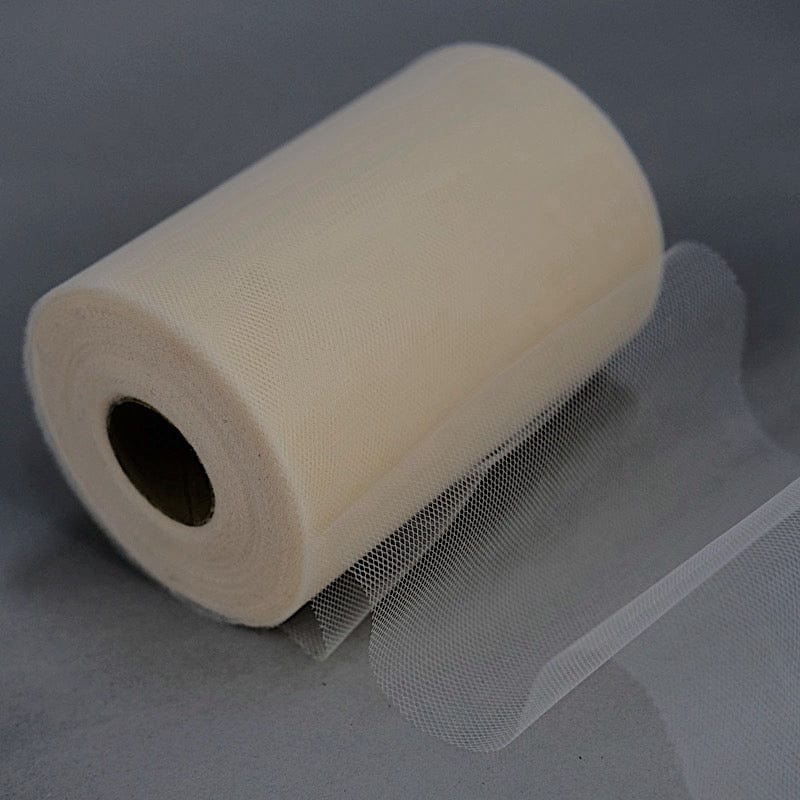 6" x 100 yards Wedding Tulle Roll