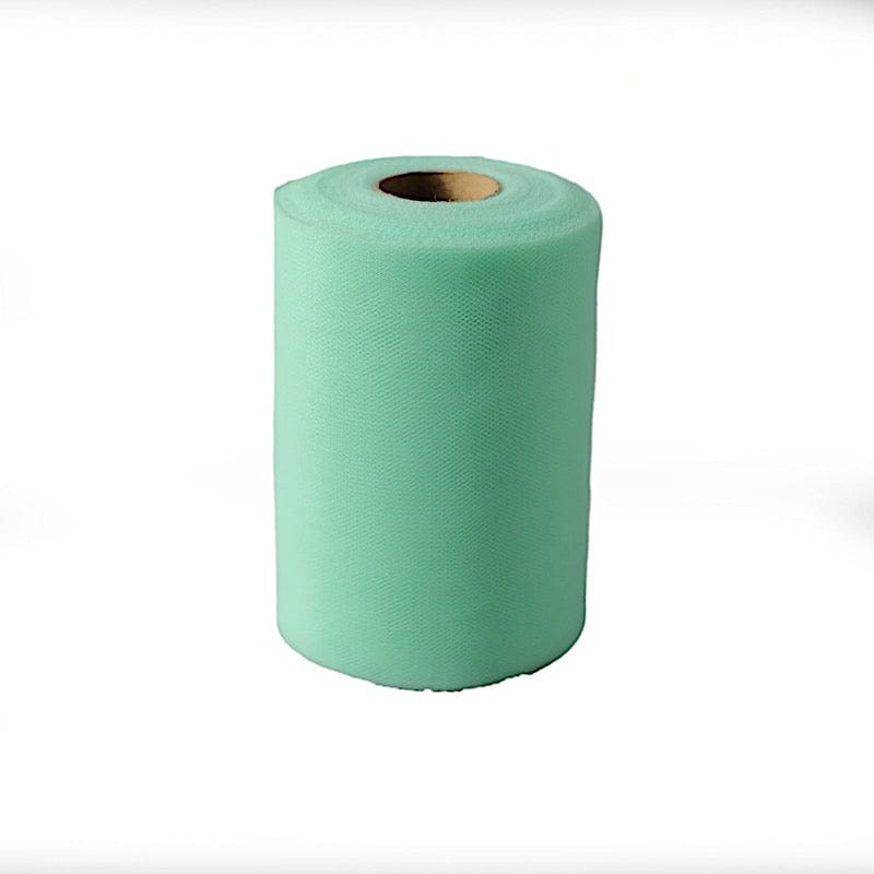 6" x 100 yards Wedding Tulle Roll TUL_6ROL_100YD_MINT