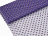 60" x 10 yards Wedding Tulle Roll with Polka Dots - Purple TULA03_6010_PURP