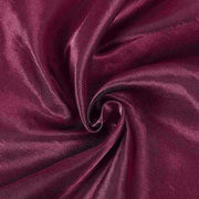 60" x 102" Satin Rectangular Tablecloth - Eggplant Purple TAB_STN_60102_EGG