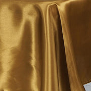 60" x 102" Satin Rectangular Tablecloth - Gold TAB_STN_60102_GOLD