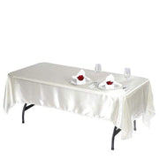 60" x 102" Satin Rectangular Tablecloth