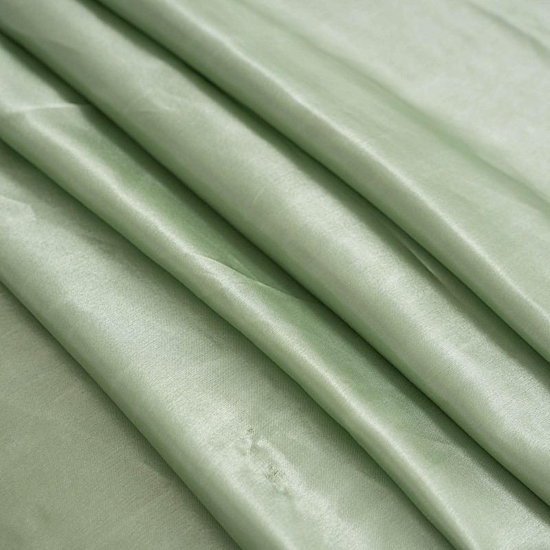 60" x 102" Satin Rectangular Tablecloth - Sage Green TAB_STN_60102_SAGE