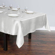 60" x 102" Satin Rectangular Tablecloth