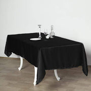 60" x 102" Satin Rectangular Tablecloth