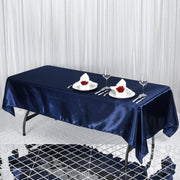 60" x 102" Satin Rectangular Tablecloth