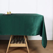 60" x 102" Satin Rectangular Tablecloth