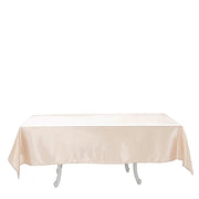 60" x 102" Satin Rectangular Tablecloth