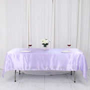 60" x 102" Satin Rectangular Tablecloth